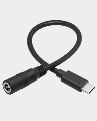 DC Female to USB Type C Male Plug Power Adapter