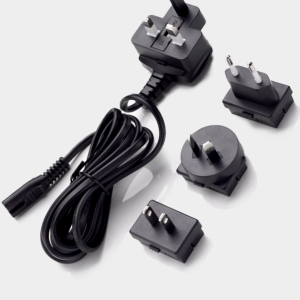 Mains Cable With Changeable Country Plugs