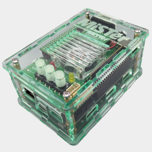 Alternative view of MiSTER Pi Case Acrylic