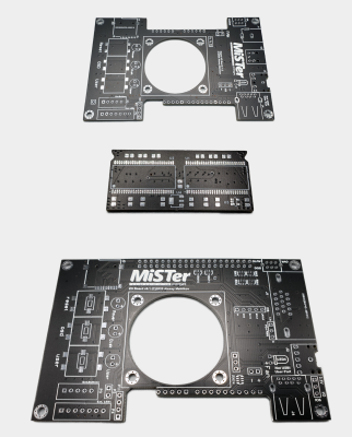 MiSTer FPGA Addon Bare PCBs
