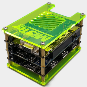 Alternative view of MiSTer Protective Cover Plates