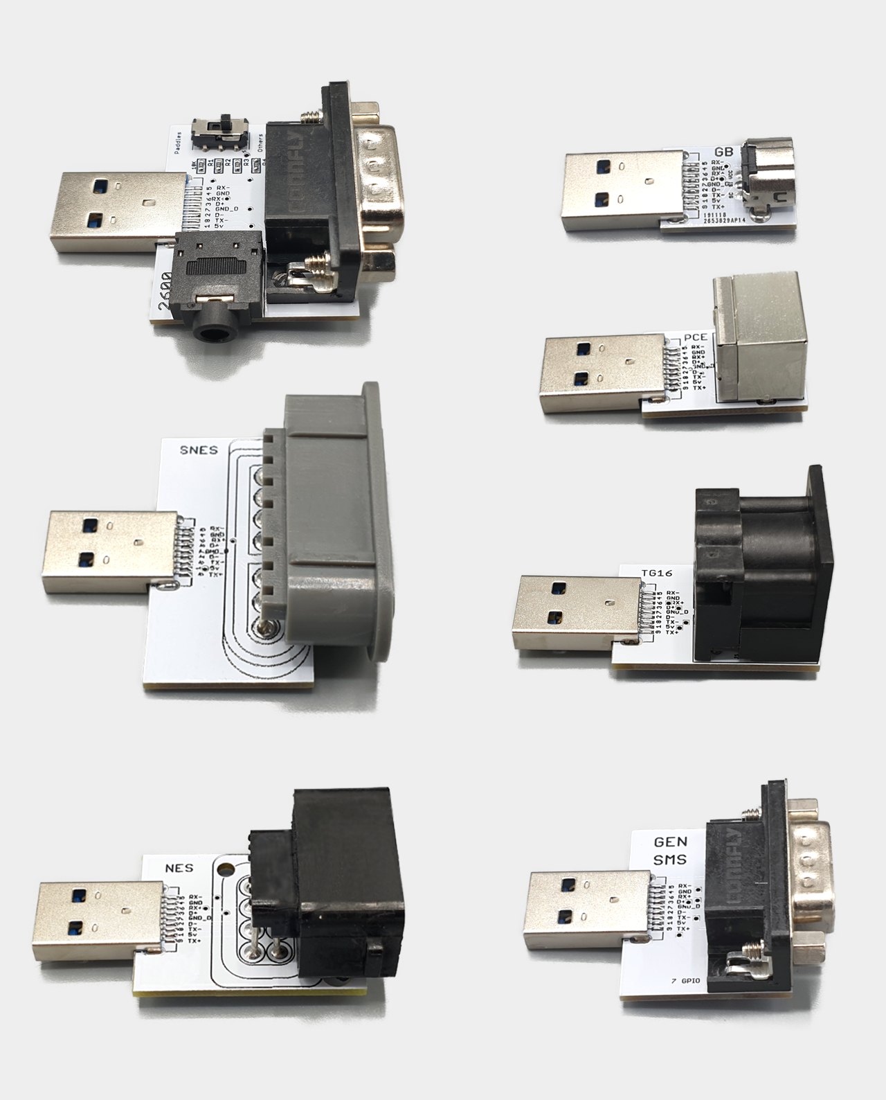 MiSTer SNAC Controller Adapters